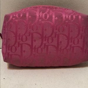 Faux Dior makeup bag/pencil pouch
